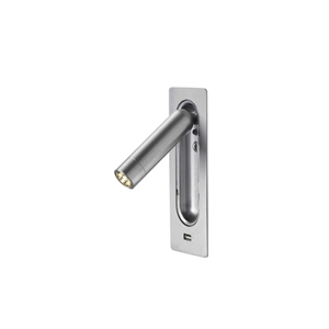 Applique Murale Marset Ledtube avec Port USB en Aluminium