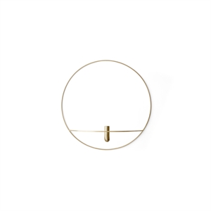 MENU POV Cercle Vase/Bougeoir L Laiton