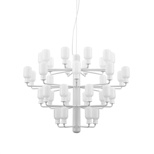 Normann Copenhagen Amp Lustre Grand Blanc & Blanc