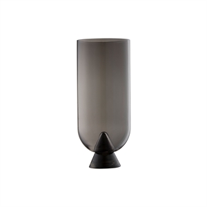 AYTM GLACIES Vase Noir H29 cm