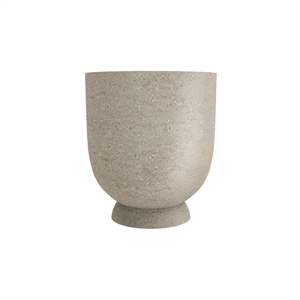 Pot de Fleurs/vase AYTM TERRA H60xØ50 Sable