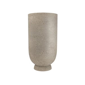 Pot de Fleurs/vase AYTM TERRA H75xØ40 Sable