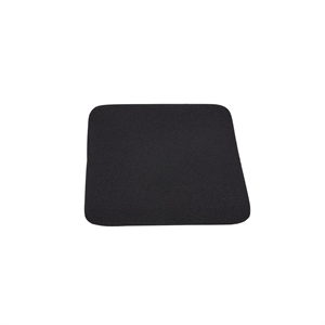 AYTM CURVA Coussin d'Assise Pour Tabouret Anthracite Bouclé