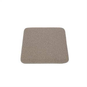 AYTM CURVA Coussin D'assise pour Tabouret Taupe Bouclé