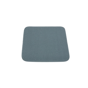 AYTM CURVA Coussin D'assise pour Tabouret Dusty Blue Bouclé