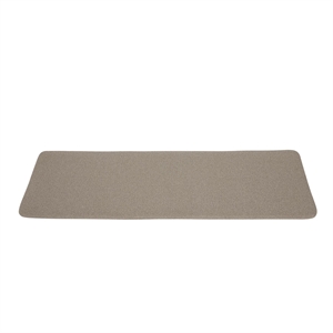 AYTM CURVA Coussin d'Assise Pour Banc Taupe Bouclé