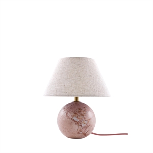Lampe à Poser Globen Lighting Castello 24 Rose/ Beige