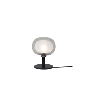Lampe à Poser TOOY Nabila 552.32L Noir/ Chrome Noir/ Verre Fumé