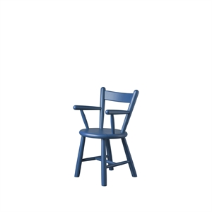 FDB Furniture P9 Chaise Enfant Bleue