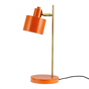Dyberg Larsen Ocean Lampe à Poser Orange/ Laiton