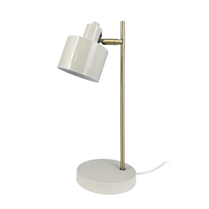 Dyberg Larsen Ocean Lampe à Poser Beige/ Laiton