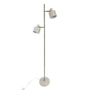 Dyberg Larsen Ocean Lampadaire Beige/ Laiton