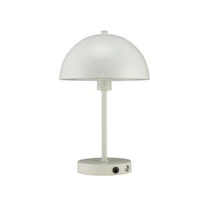Dyberg Larsen Stockholm Lampe à Poser LED Portable Blanc Mat