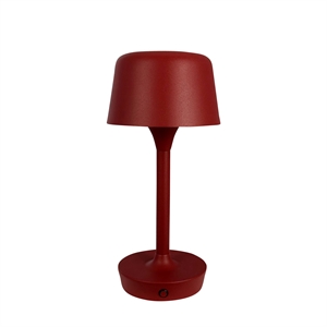 Dyberg Larsen Flow Lampe à Poser Rouge Foncé