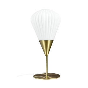 Lampe à Poser Ballon Dyberg Larsen Opale/ Laiton