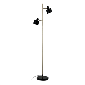 Lampadaire Dyberg Larsen Ocean Noir/ Laiton