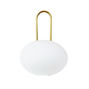 Lanterne Elliptique Dyberg Larsen LED Blanc/ Laiton