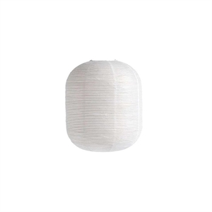 Hay Shade en Papier de Riz Oblong Abat-jour Blanc Câble