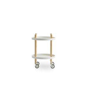 Normann Copenhagen Block Trolley Blanc Ø45