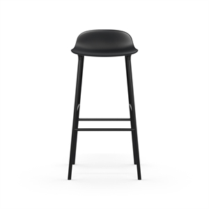 Normann Copenhagen Form Tabouret de Bar H75 cm Noir/ Noir Noir