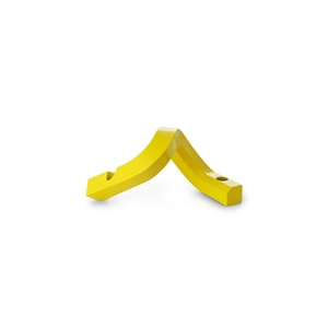 Normann Copenhagen Bougeoir Crooked Two Jaune