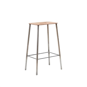 Frama Adam H65 Acier brut/Cuir