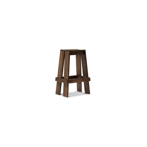 Normann Copenhagen Tabouret de Bar Light H75 Frêne Laqué Marron