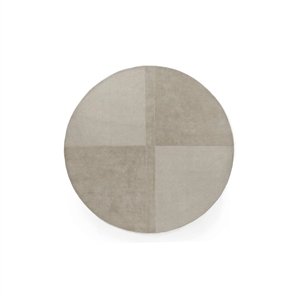 Normann Copenhagen Level Tapis Ø280 Gris Gris