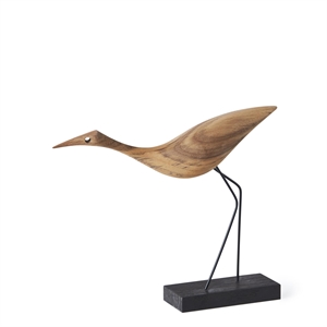 Chaud Nordique Bec Oiseau Bas Héron Teck
