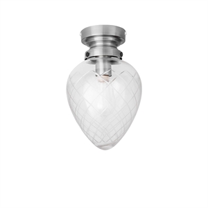 Globen Lighting Juni Plafonnier Acier Antique/ Transparent