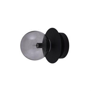 Applique/ Plafonnier Art Déco Globen Lighting Noir/ Fumée