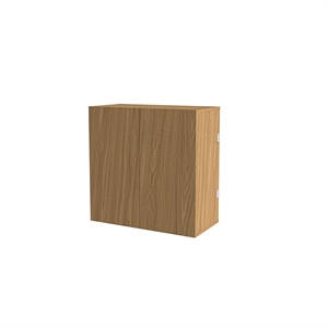 Système D'étagères Mazo MOD Modèle 14, Rail 1x875 + Armoire en Chêne