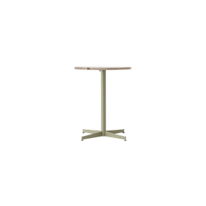 Table à Manger Audo Nook Ø60 Olive/Kunis Breccia