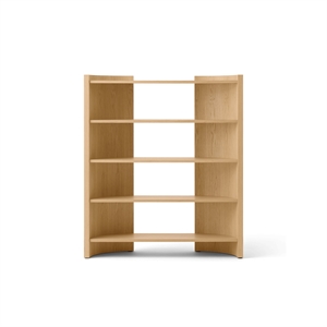 Bibliothèque Audo Crescent H173 Placage Laqué