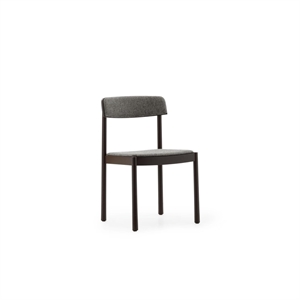 Normann Copenhagen Timb Chaise de salle à manger rembourrée Brun/ Hallingdal 368