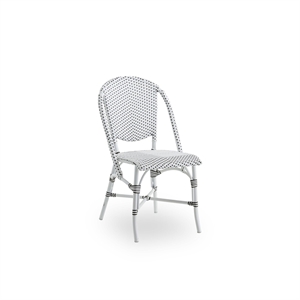 Sika-Design Sofie Chaise de Café D'extérieur Blanc
