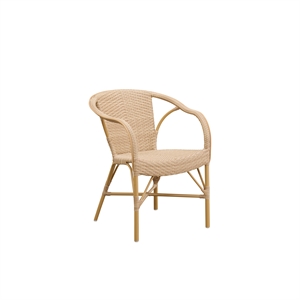 Sika-Design Chaise de Café D'extérieur Madeleine Naturel/Amande