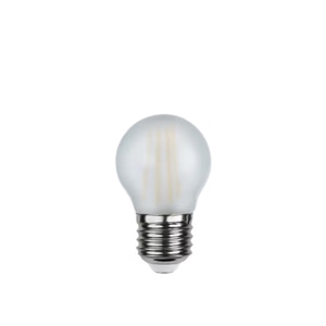 Ampoule Globe à Filament LED Globe Lighting E27 4 W Glacé