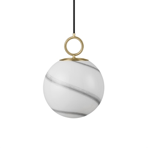 Halo Design Stockholm Suspension Ø25 Marbre Gris