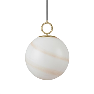 Halo Design Stockholm Suspension Ø30 Marbre Marron