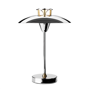 Lampe à Poser Portable Halo Design Mini Stepp 1-2-3 Chrome