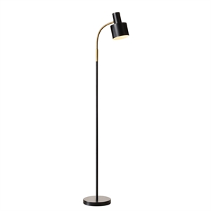 Lampadaire Halo Design Vogue Noir