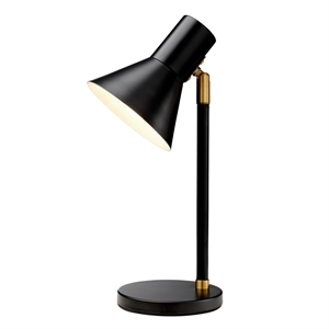 Lampe de Lampe à Poser Style Design Halo Noir Antique