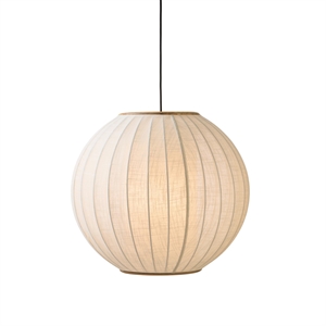 Suspension Ballon Halo Design Ø70 Blanc Lin