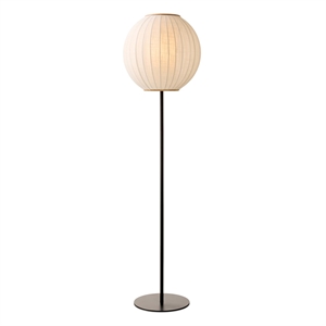 Lampadaire Ballon Halo Design Ø40 Blanc Lin