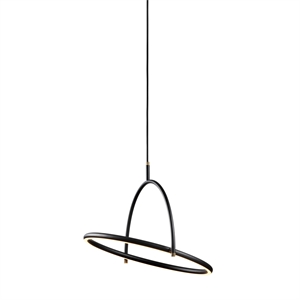 Lustre Inclinable Halo Design Ø40 Noir
