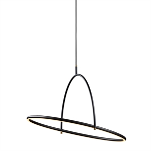 Lustre Inclinable Halo Design Ø60 Noir