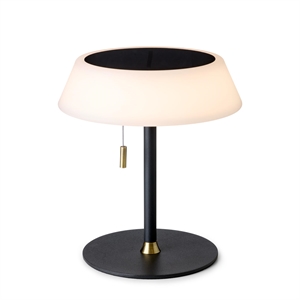 Lampe portative solaire Halo Design Noir