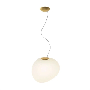 Foscarini Gregg Grande Suspension Or/ Blanc