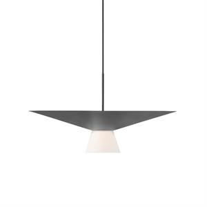 Suspension Ceinture Estiluz Ø45 2700K Anthracite